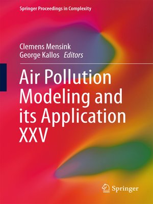 cover image of Air Pollution Modeling and its Application XXV